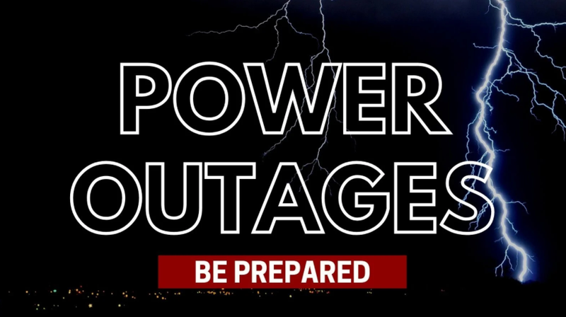Be Prepared for Power Outages