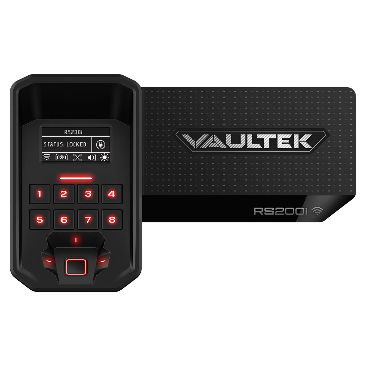 Vaultek ViSN NRS200i-BK Biometric Smart Rifle Safe Keypad