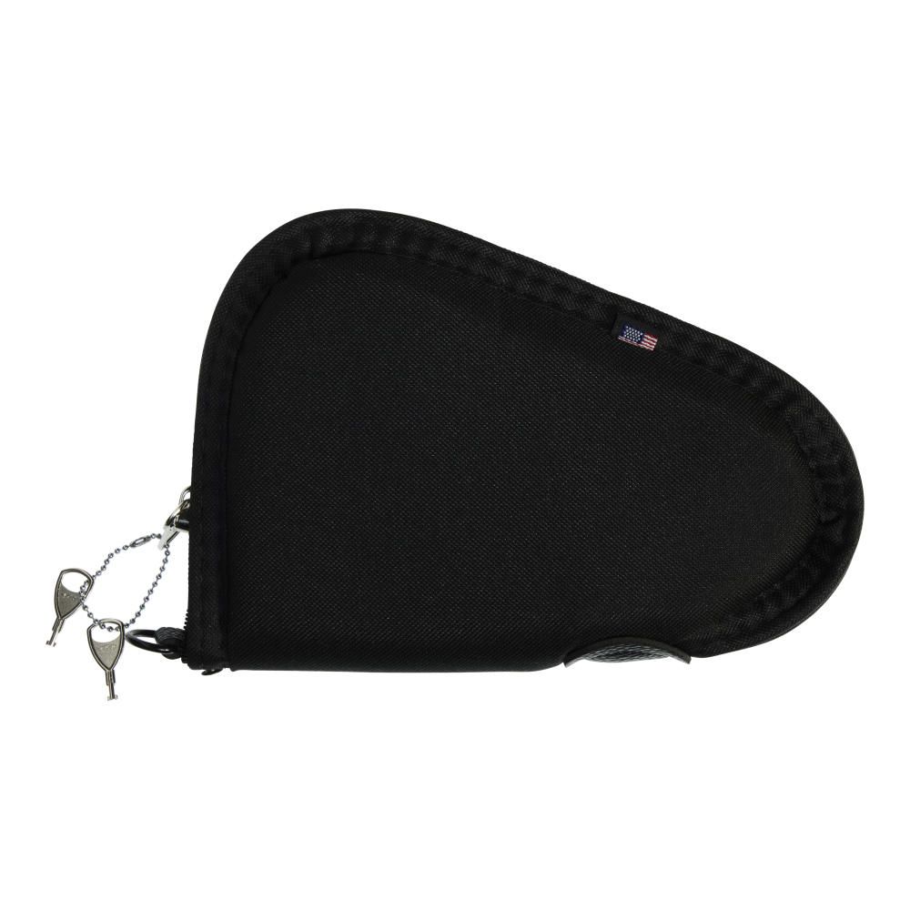 Allen 74-8 Endura Locking Handgun Case Black 8"