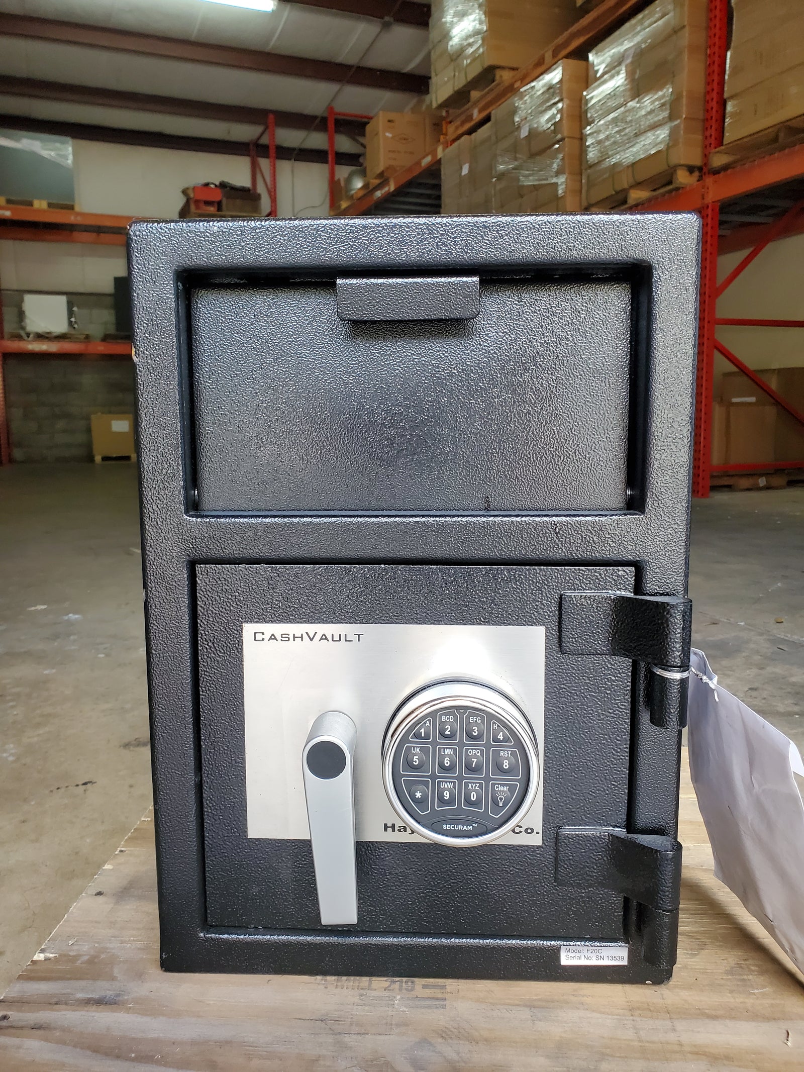 Hayman CV-F20-E Front Loading Depository Safe Scratch & Dent Front