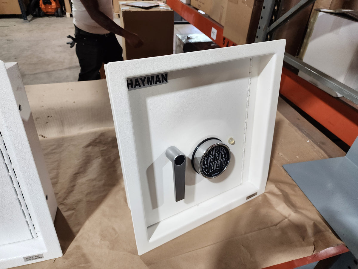 Hayman WS-7 Heavy Duty Wall Safe Scratch &amp; Dent Option 1 Front