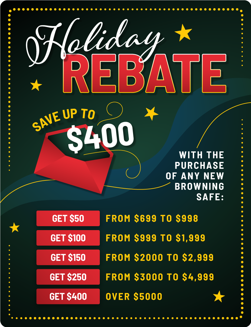 Browning Holiday Rebate Banner