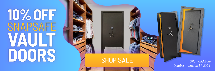 10% off SnapSafe Vault Doors Mobile