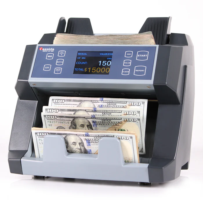 Cassida 6600 UV/MG Business Grade Bill Counter with ValuCount