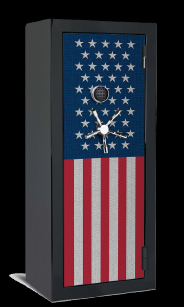 AMSEC BFX6024 Gun &amp; Rifle Safe USA Flag Woven