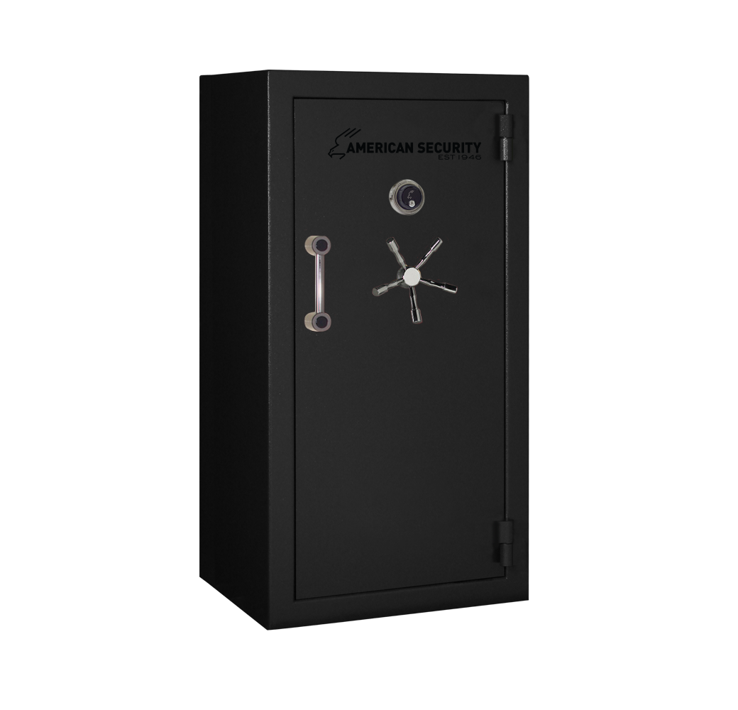 AMSEC BFX6030 Gun & Rifle Safe Satin Black Black Nickel