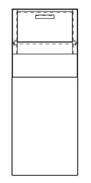 AMSEC 066795-00 Gooseneck Through The Wall Depository Safe - 36&quot; High