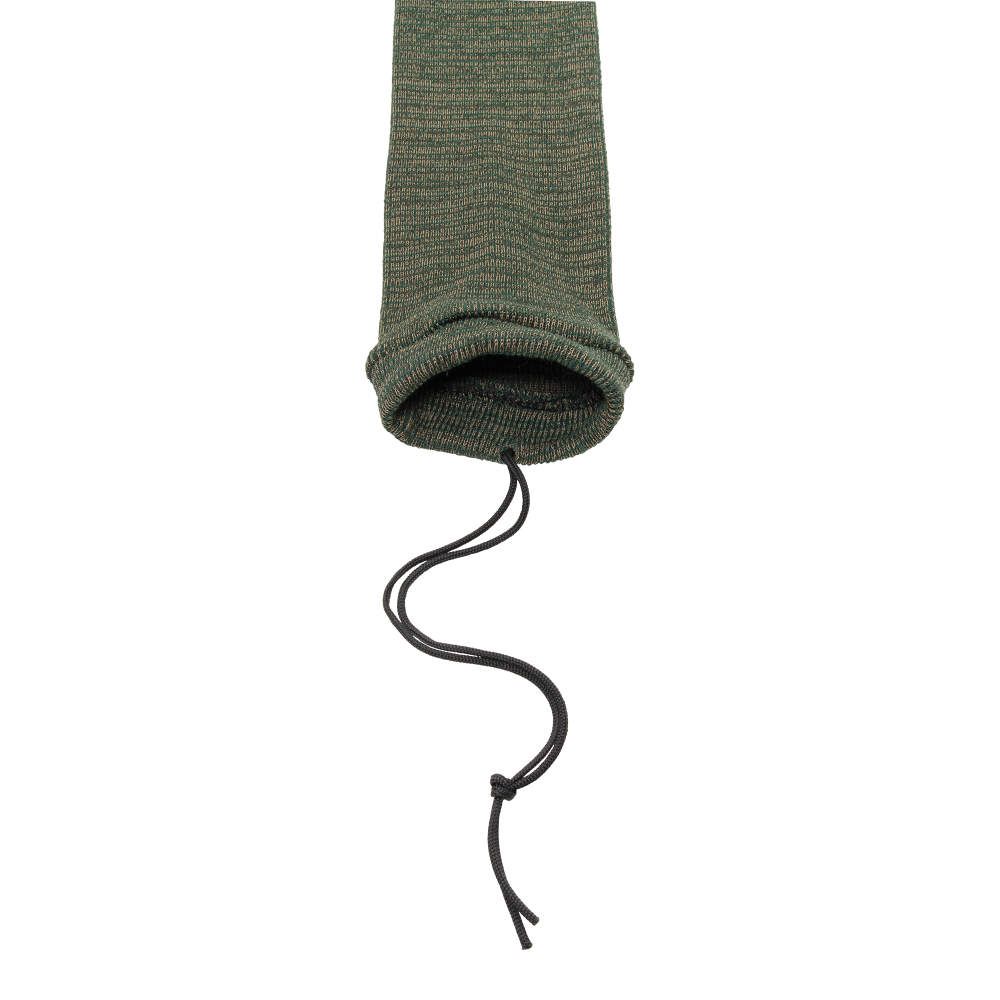 Allen 133 Knit Gun Sock for Rifle/Shotguns Heather Green 52&quot; Drawstring