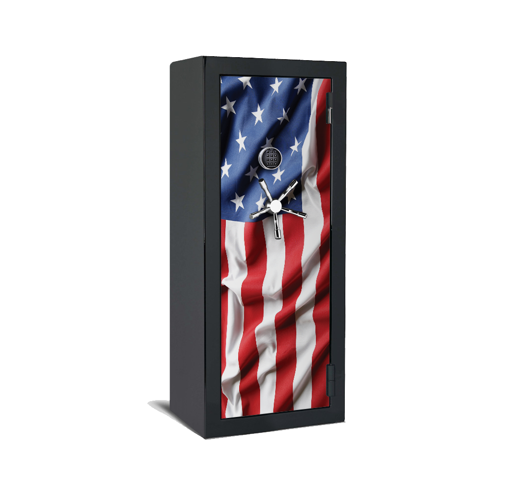 BFII6024 USA Wavy Flag