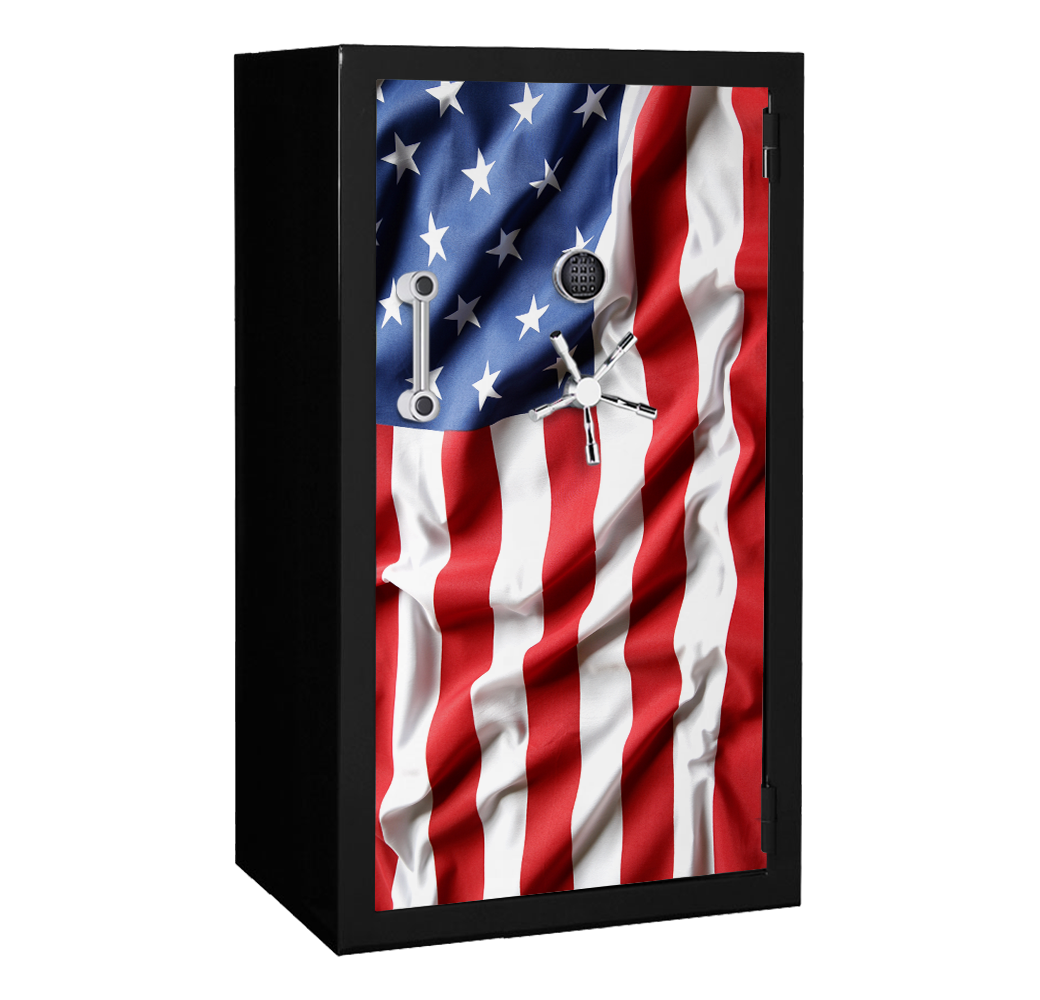 BFX6636 USA Wavy Flag