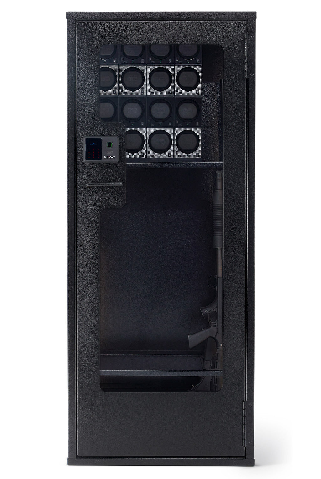 BlumSafe Secure Display Cabinet for Watches Door Closed with Winders