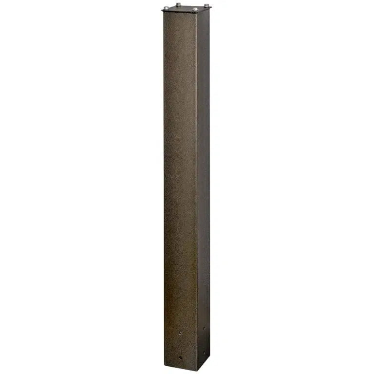 Mail Boss In Ground Steel Post (43&quot;) for Curbside Locking Mailboxes Bronze