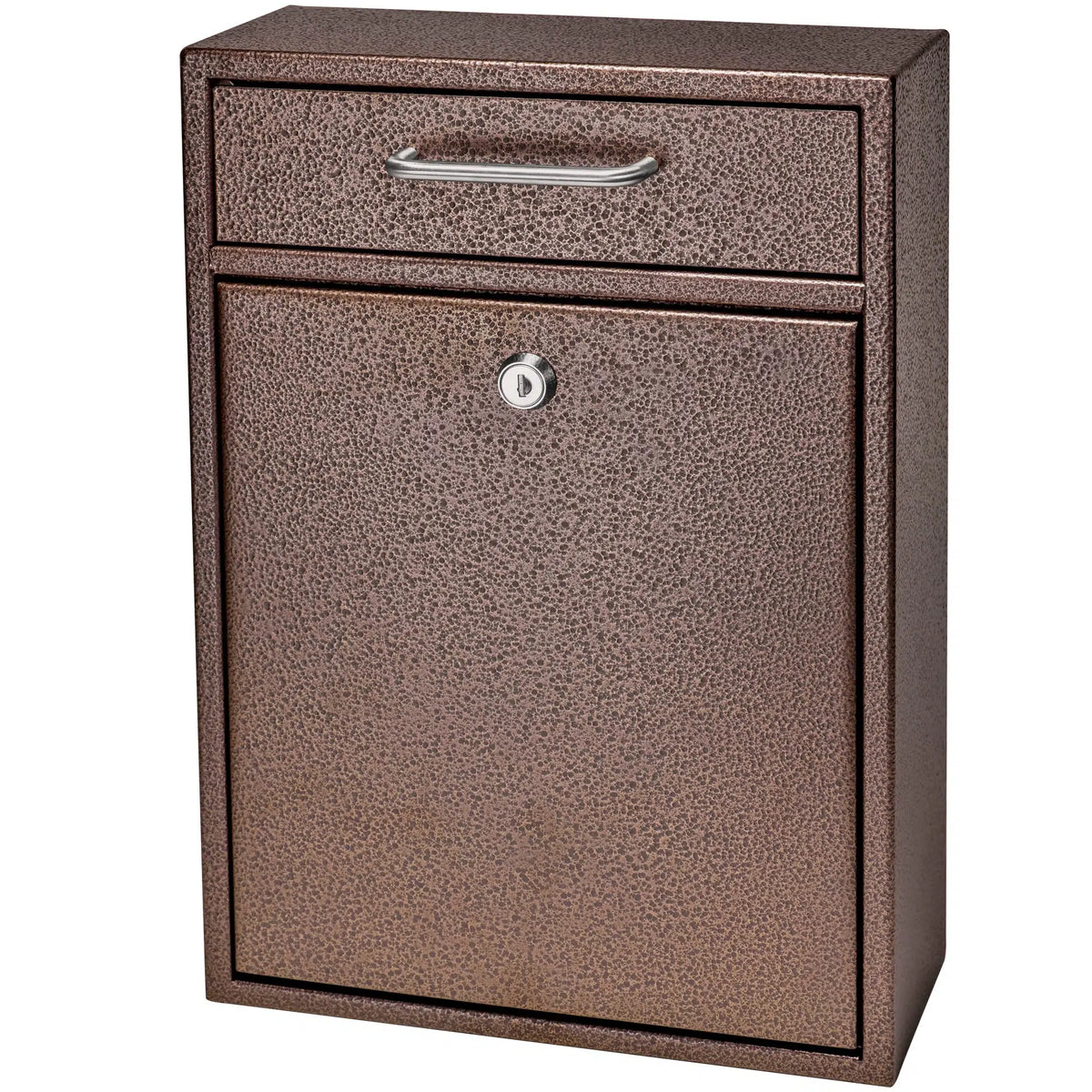 Mail Boss Locking Security Drop Box Bronze