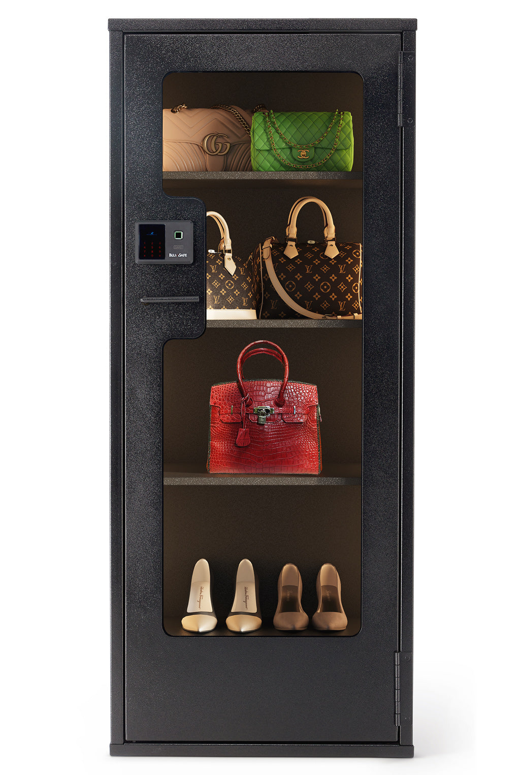 BlumSafe Secure Display Cabinet for Watches with Winders