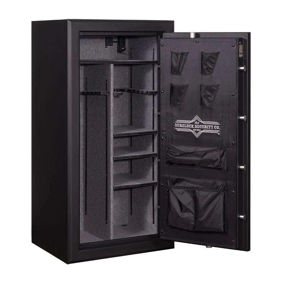 Surelock Security SLSLT-25B Gen II Lieutenant Bevel Series Gun Safe