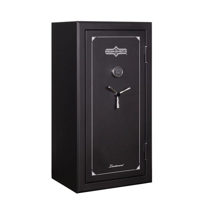 Surelock Security SLSLT-25B Gen II Lieutenant Bevel Series Gun Safe