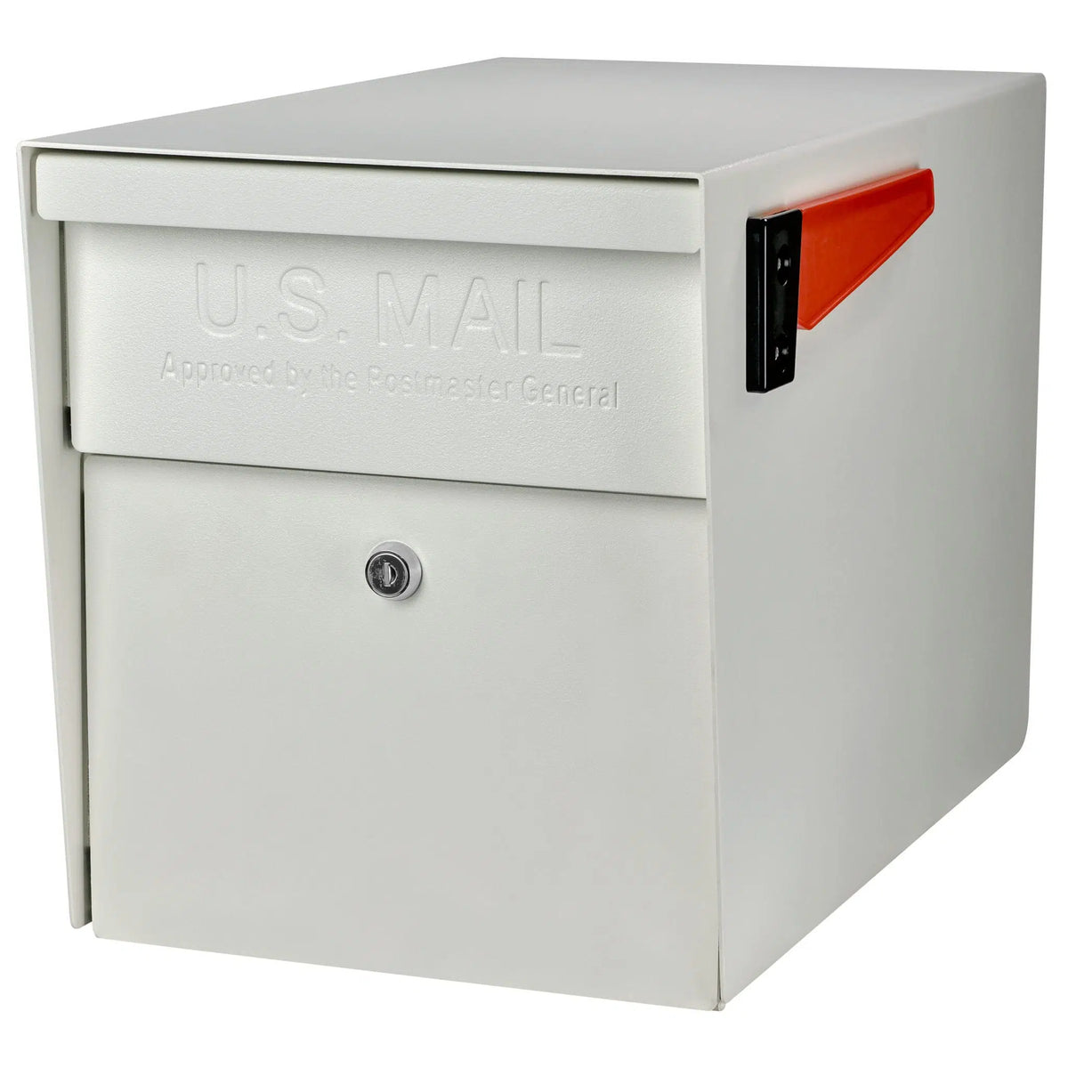 Mail Boss Original Curbside Mailbox Cream White