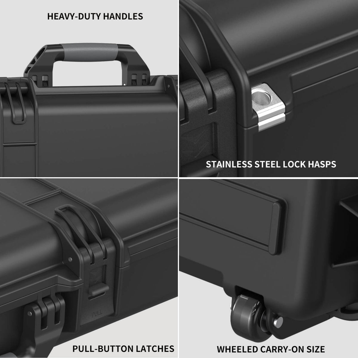 RPNB PP-91139 Weatherproof Hard Rifle Case with Customizable Foam Inse -  Safe and Vault Store.com