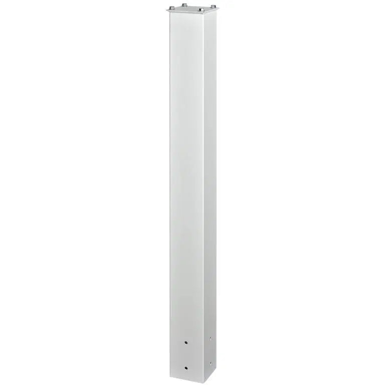 Mail Boss In Ground Steel Post (43&quot;) for Curbside Locking Mailboxes White