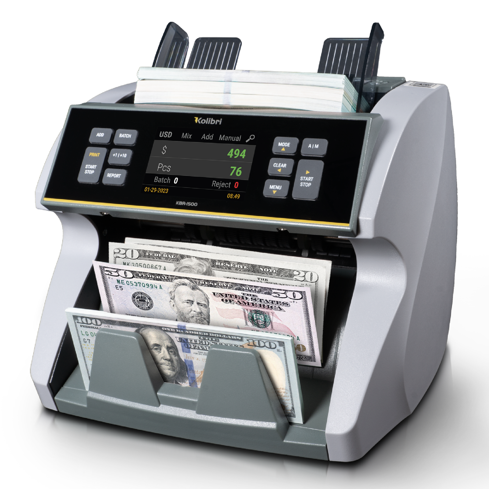 Kolibri KBR-1500 Mixed Bill Counter V2