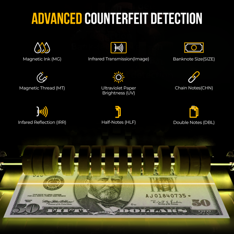 Kolibri KBR-1500 Mixed Bill Counter V2 Advanced Counterfeit Detection