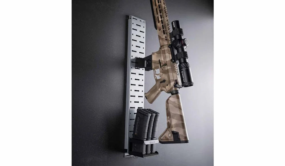 Lockdown SecureWall AR-15 Mag Rack 1204861 Installed 2