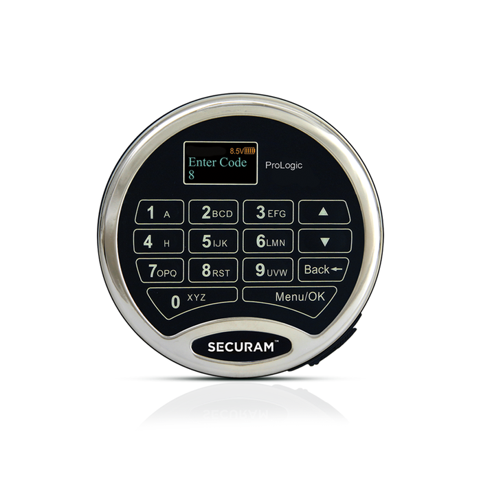 Securam ProLogic L01 Digital Electronic Lock Chrome