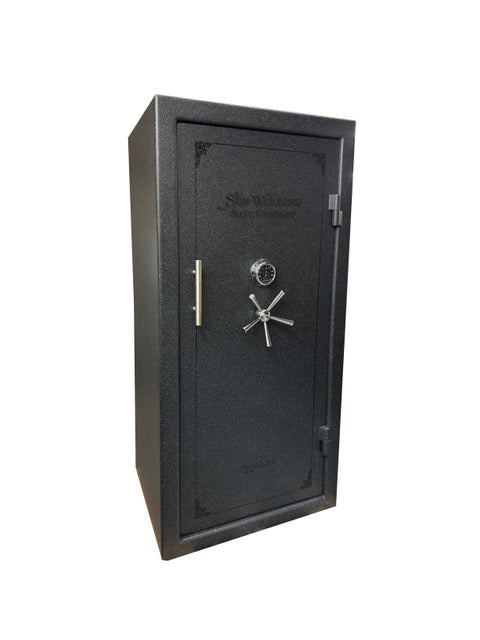 Sun Welding C-36T Cavalry Gun Safe Matt Black Logo