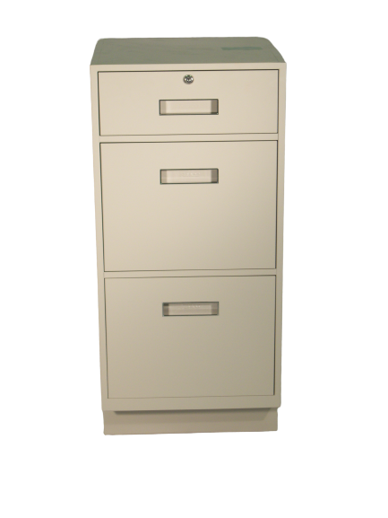 Fenco F-210 Pedestal Unit with 1 Locking Box Drawer and 2 Legal Drawers