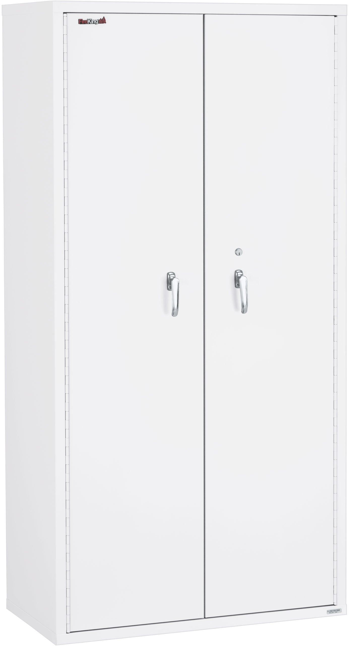 FireKing CF7236-MD Secure Storage Cabinet Arctic White