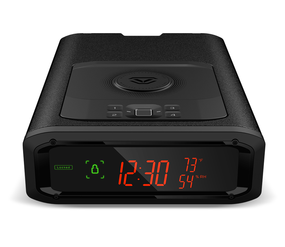 Vaultek Smart Station Slider Safe with Wireless Phone Charger Black