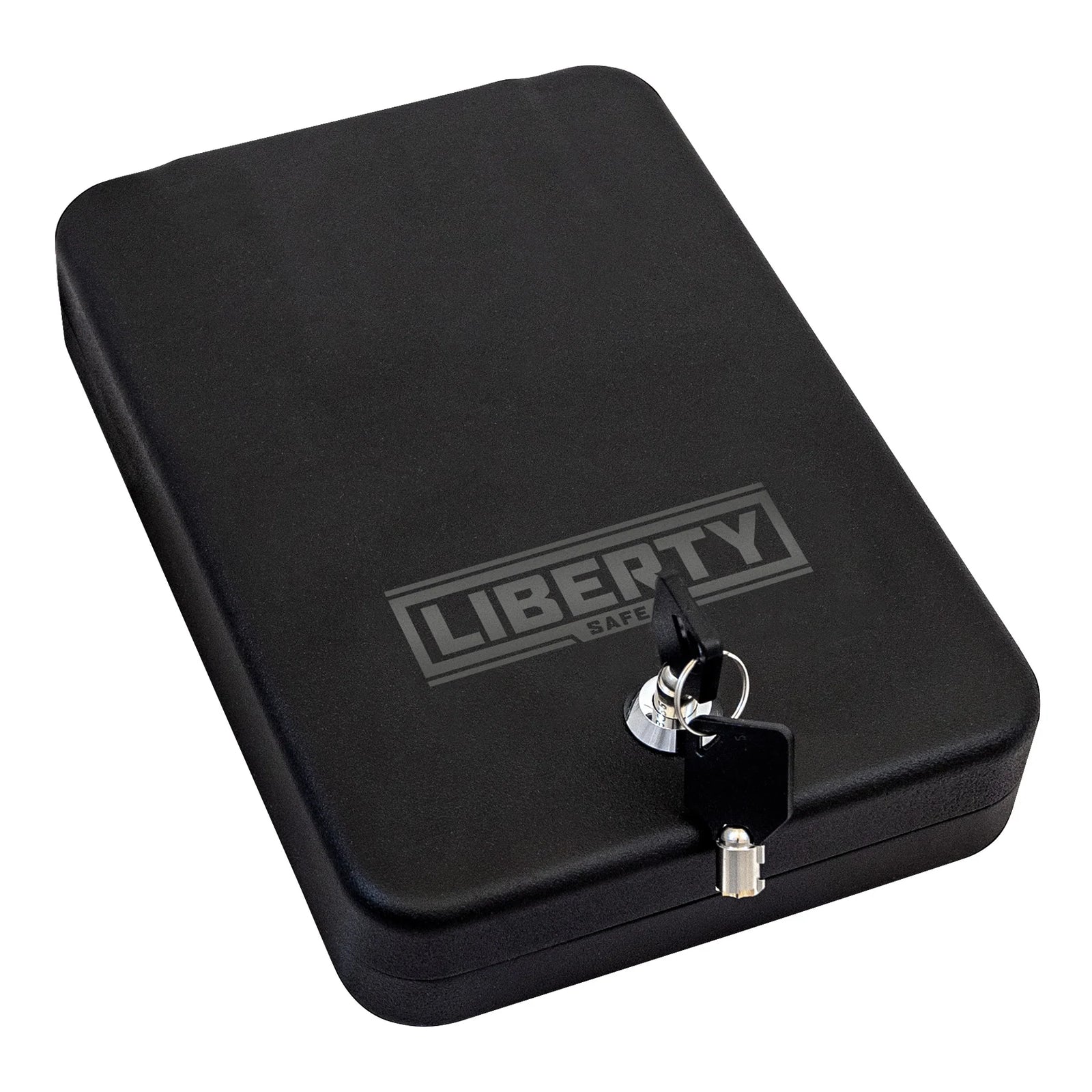 Liberty HDV-50 Key Lock Portable Handgun Vault Closed