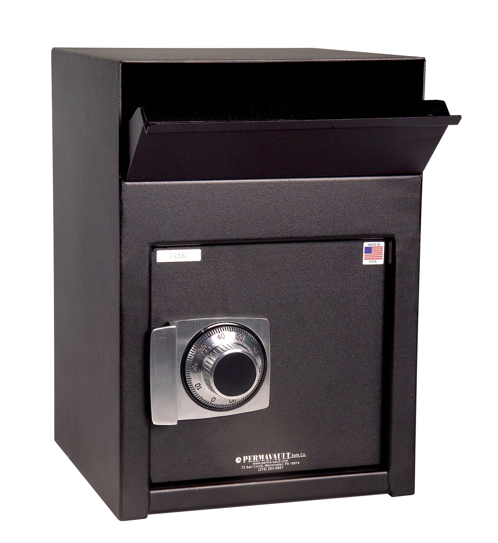 Perma-Vault PV-FL1225-E Front Loading Deposit Safe - Electronic Lock