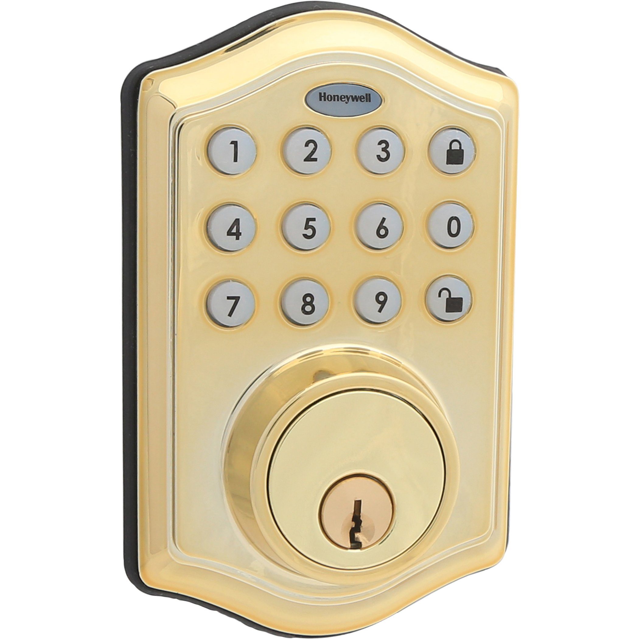 Honeywell 8712009 Electronic Deadbolt Door Lock with Keypad in