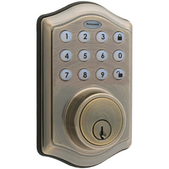 Honeywell 8712109 Electronic Deadbolt Door Lock with Keypad in