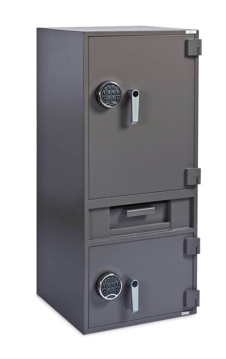 Front Loading Deposit Safes - SafeandVaultStore FL-4620DDEE B-Rate Cash Management Depository Safe