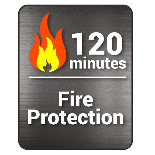 120 Minute Fire Protection Badge