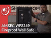 AMSEC WFS149 Fireproof Wall Safe - Safe And Vault Store.com