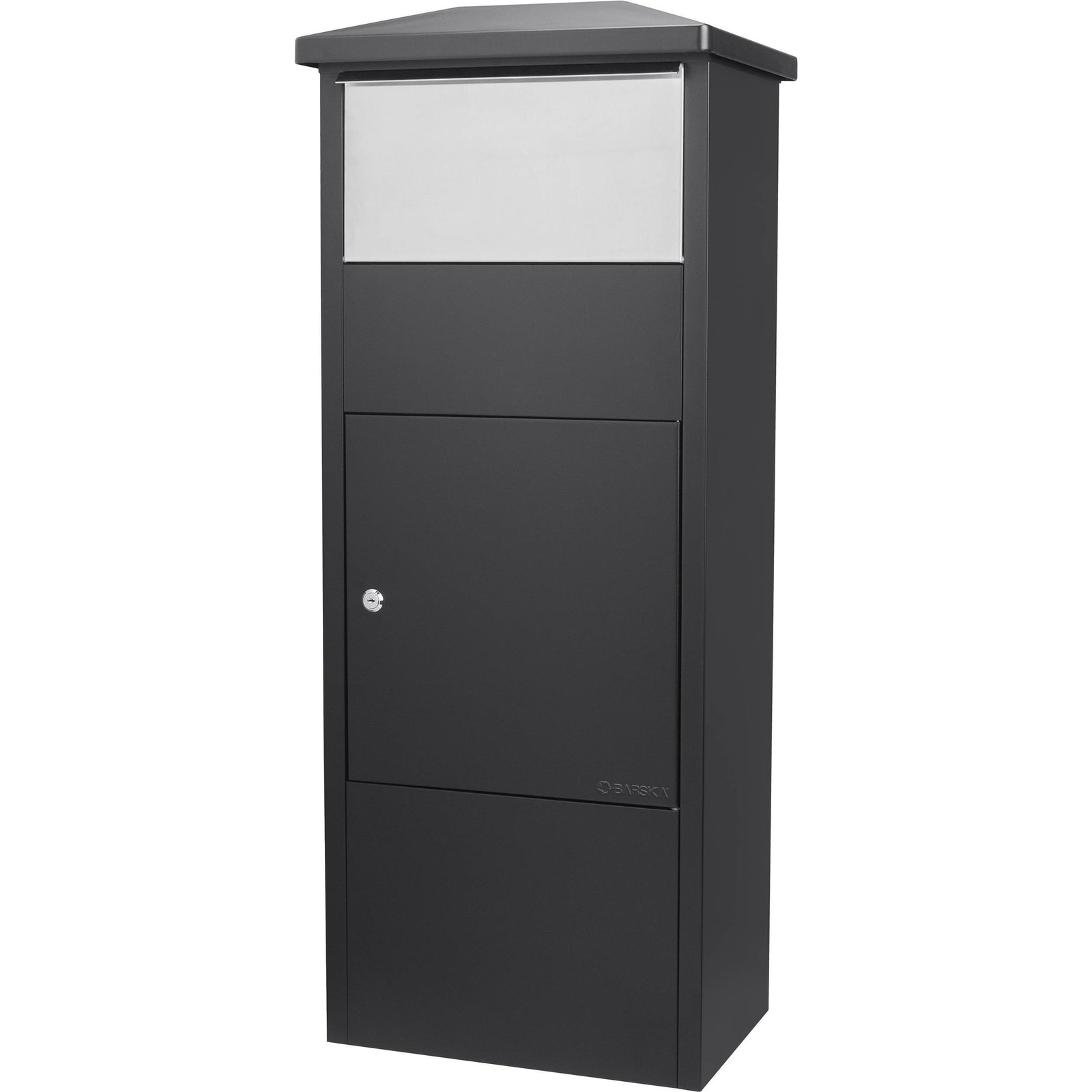 Mailboxes - Barska CB13324 Parcel Mailbox With Drop Door MPB-500