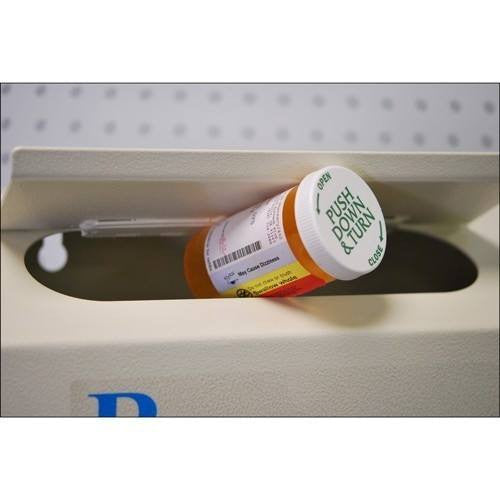 Rx Metal Under Counter 5 File Prescription Drawer