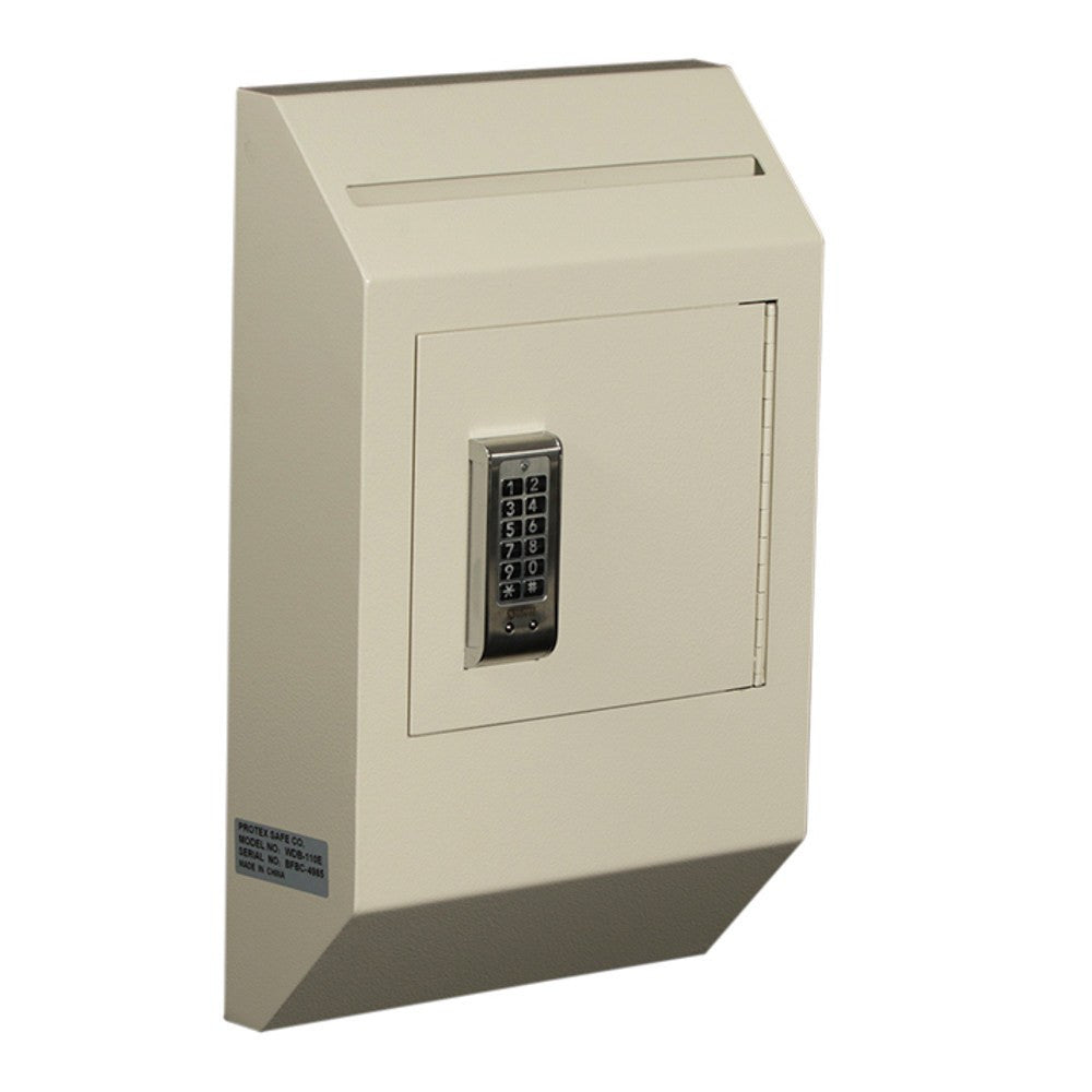 Protex WDB-110E II Letter Size Wall Drop Box with Electronic Lock