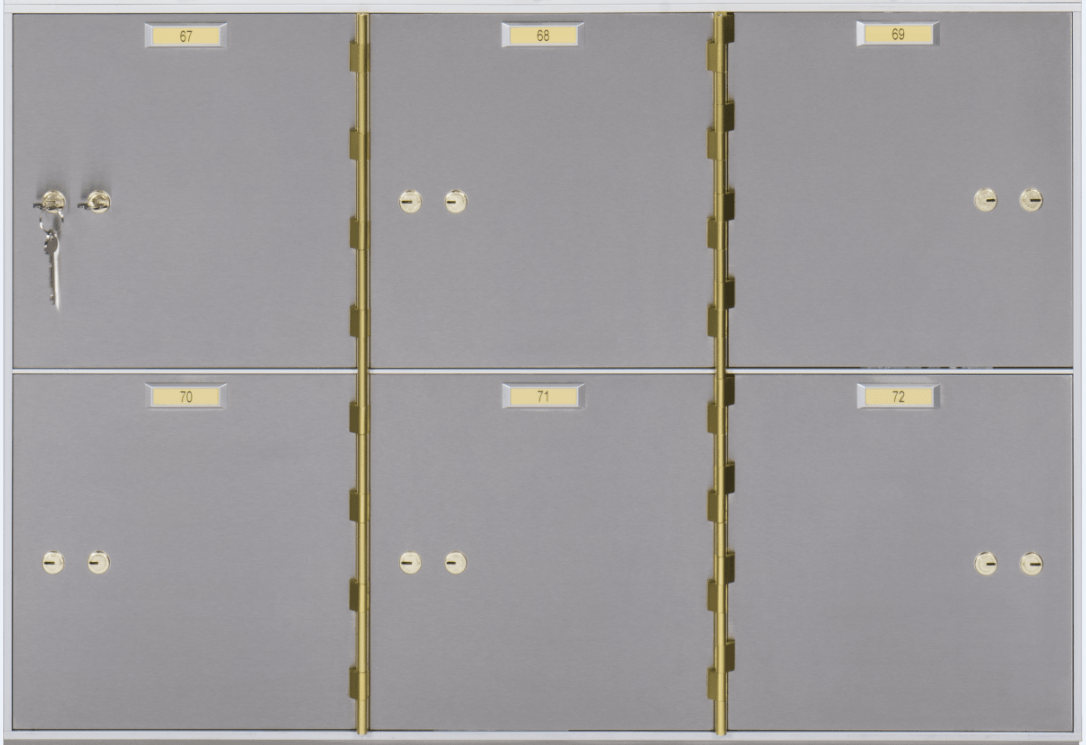 Safe Deposit Boxes - SafeandVaultStore SDBAX-6 AX Series Safe Deposit Boxes
