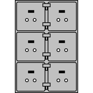 SafeandVaultStore ST-6 Modular Safe Deposit Boxes