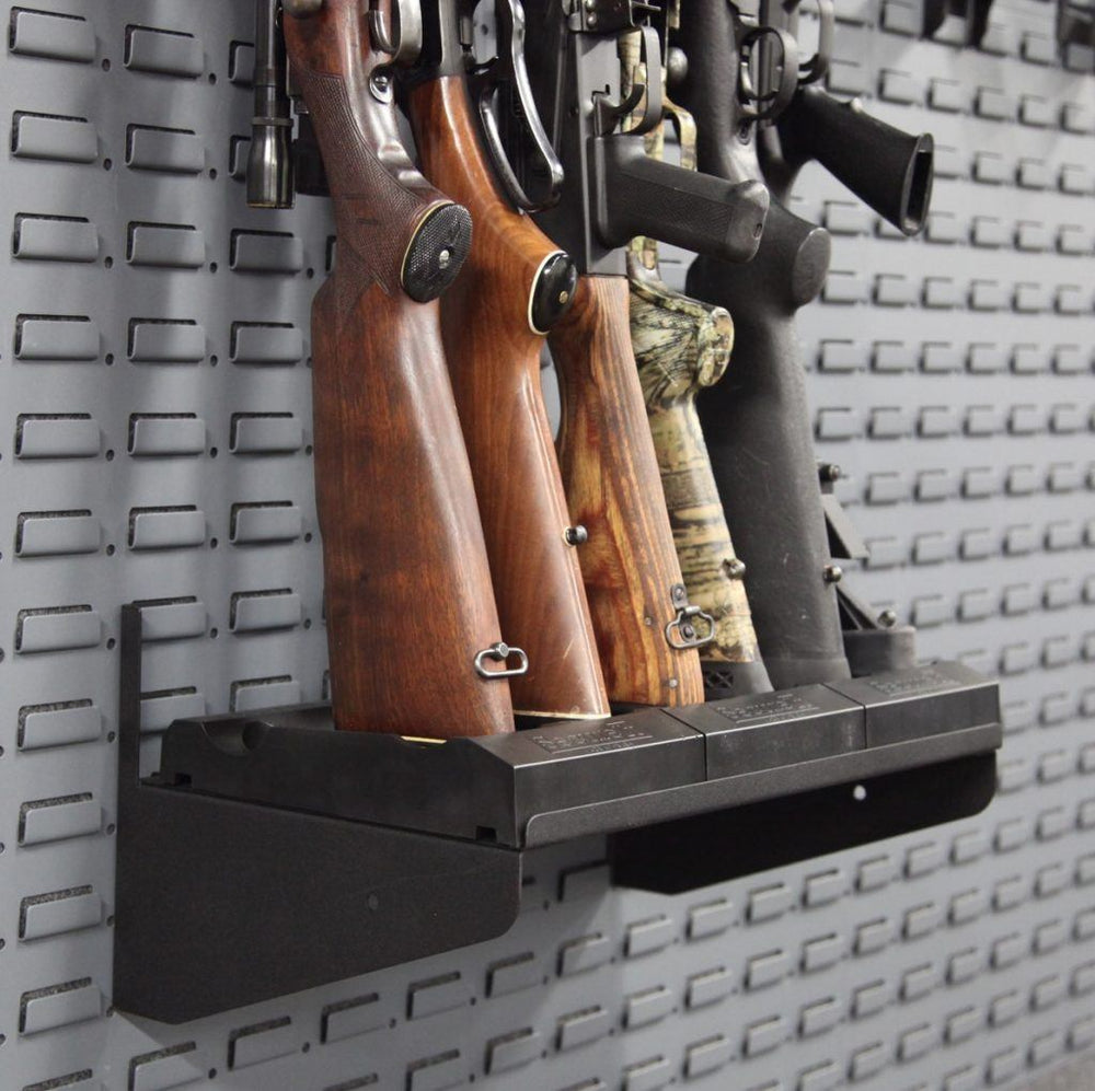 SecureIt SEC-SBS-06-01 Rifle and Gear Shelf - 6 Gun Capacity - Safe and ...