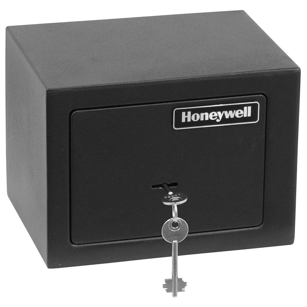 Security Safes - Honeywell 5002 Small Steel Security Safe With Key Lock