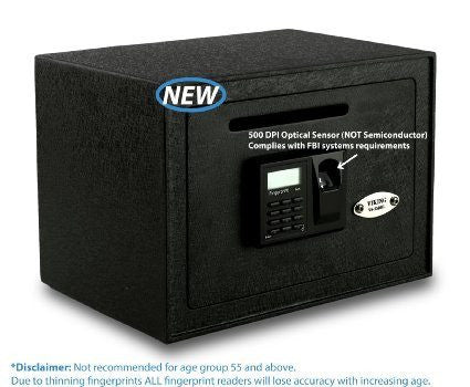 Viking VS-25DBL Small Depository Biometric Fingerprint Safe